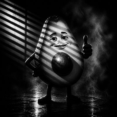 Film Noir Aesthetic sticker example