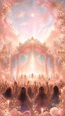Princesscore Aesthetic flyer example