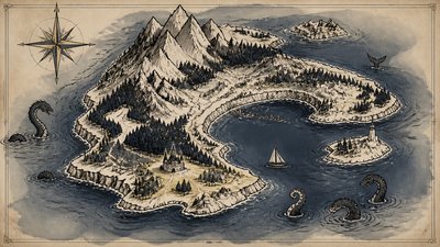 Parisian Chic Fashion Style fantasy map example