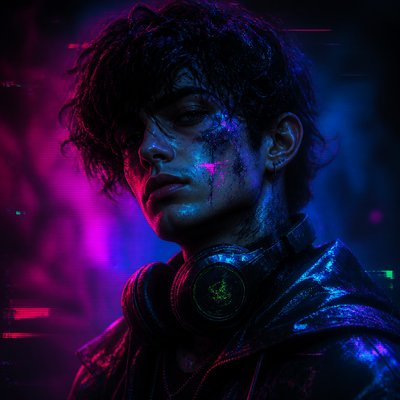Cyberpunk Art Style Discord profile picture example