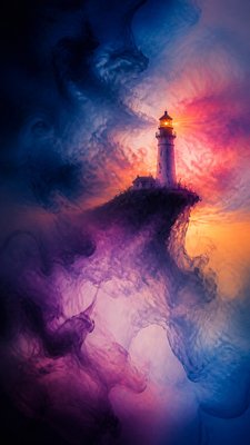 Ink in Water poster example