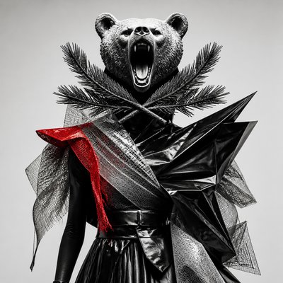 Avant-Garde Fashion Design t-shirt design example