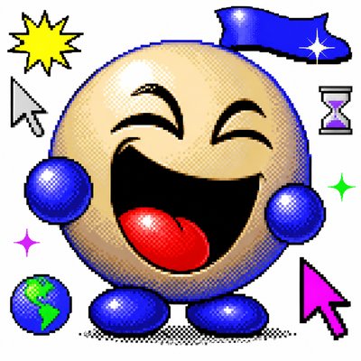 Webcore Aesthetic Twitch emote example