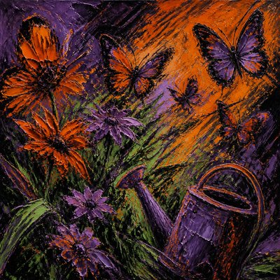 Expressionism Art Style coloring page example