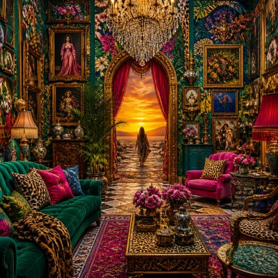 Maximalist Interior Design album cover example