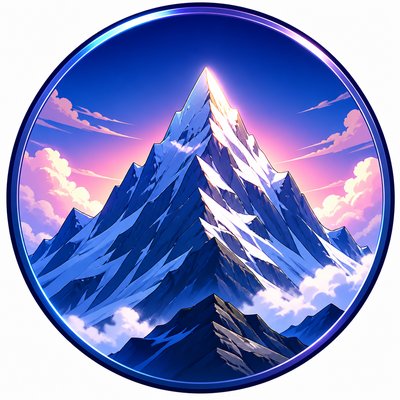 Anime Art Style logo concept example