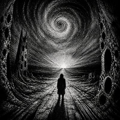 Horror Manga Art Style album cover example