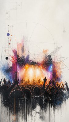 Participatory Contemporary Art Style flyer example