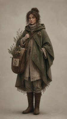 Hygge Aesthetic character design example