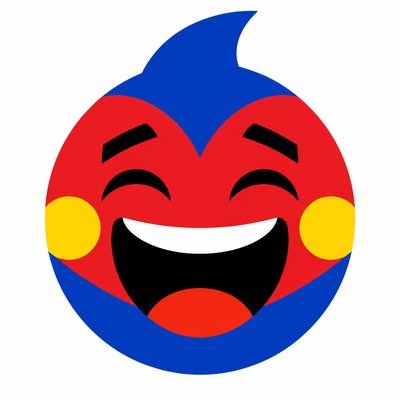 Hard-edge Painting Style Twitch emote example
