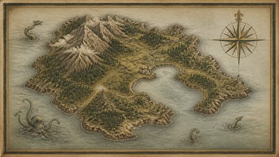 Old Money Fashion Style fantasy map example