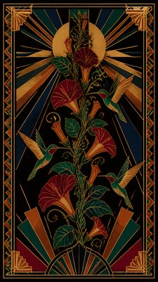Art Deco Poster Design phone case design example