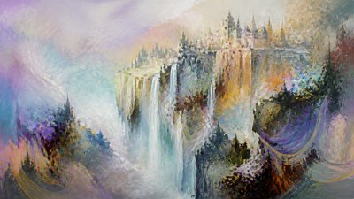 Lyrical Abstraction Art Style concept art example