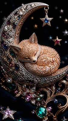 Luxury High Jewelry Design baby announcement example