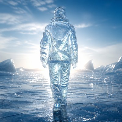 Ice Sculpture Art Style album cover example