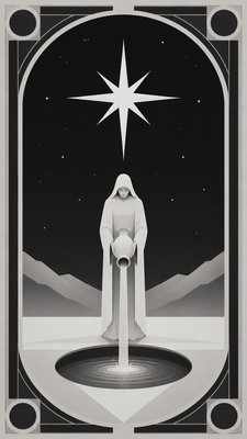 Modern Minimalist Furniture Art tarot card example