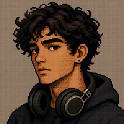 Pixel Digital Art Style Discord profile picture example