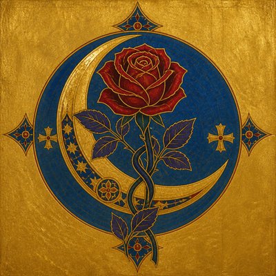Byzantine Religious Art tattoo design example
