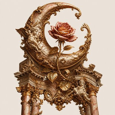 Baroque Architecture tattoo design example