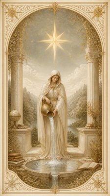 Light Academia Aesthetic tarot card example