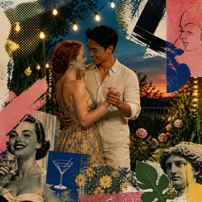 Postmodernism Art Style couple portrait example