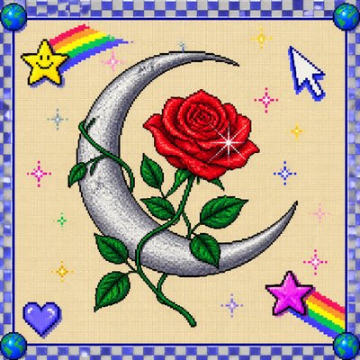 Webcore Aesthetic tattoo design example