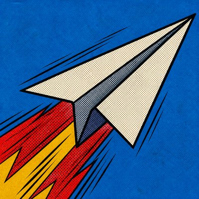 Comic Book Pop Art Style icon example