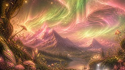 Fairycore Aesthetic banner example