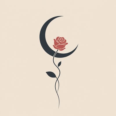 Minimalist Abstract Art Style tattoo design example