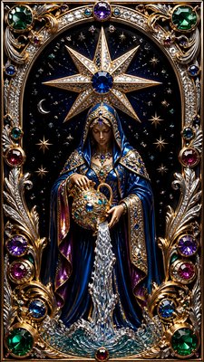 Statement Jewelry Design tarot card example