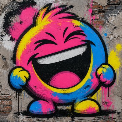 Street Art Style Twitch emote example