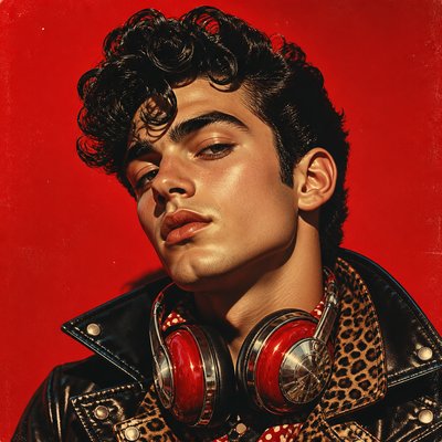 Rockabilly Aesthetic Discord profile picture example