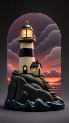 Art Toy Sculpture poster example