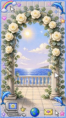 Webcore Aesthetic wedding invitation example