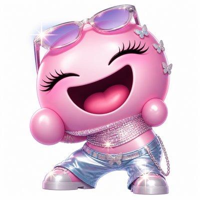 Y2K Fashion Style Twitch emote example