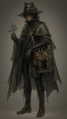 Smoked Glass character design example