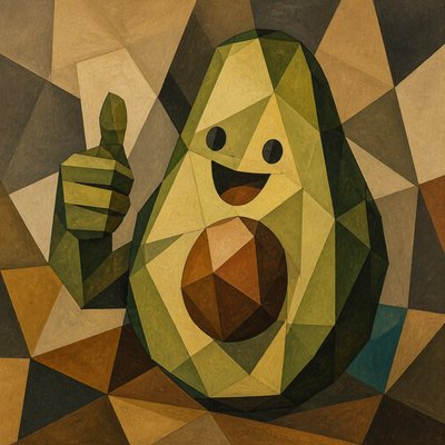Cubist Still Life Art Style sticker example