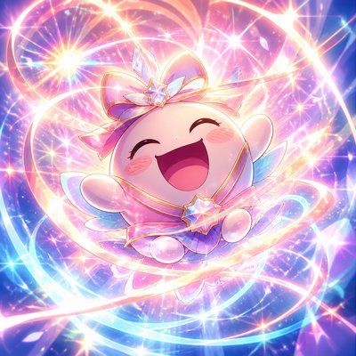 Magical Girl Transformation Sequence Twitch emote example