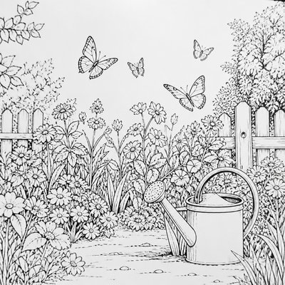 Photographic Realism Art Style coloring page example