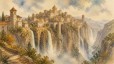 Storybook Watercolor concept art example
