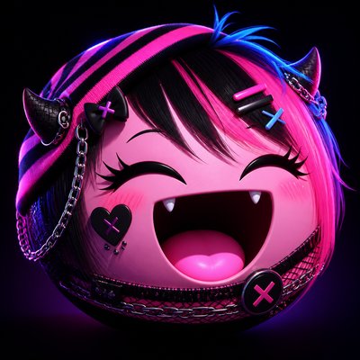E-Girl Aesthetic Twitch emote example