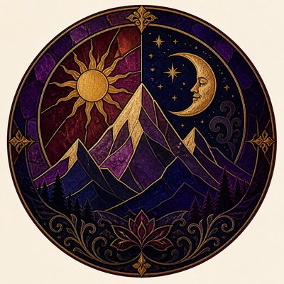 Whimsigoth Aesthetic logo concept example