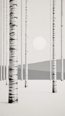 Modern Minimalist Furniture Art wall art print