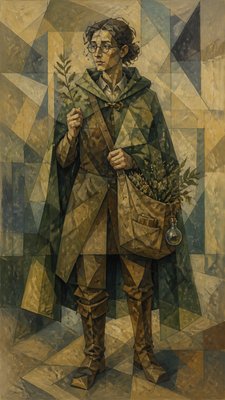 Proto-Cubism Art Style character design example