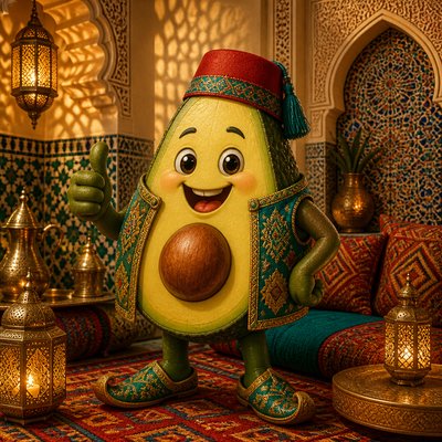 Moroccan Interior Design sticker example