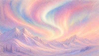 Pastel Art Style banner example