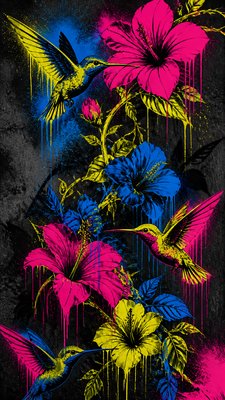 Graffiti Modern Art Style phone case design example