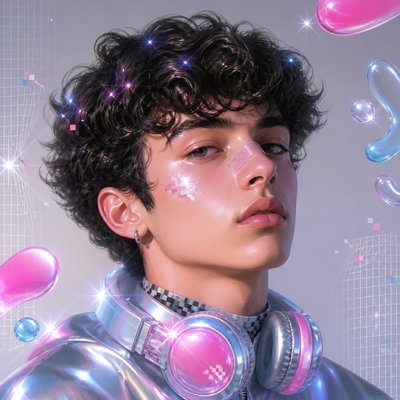 Y2K Aesthetic Discord profile picture example