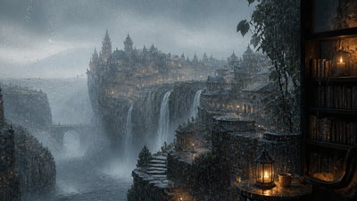 Rainy Day Aesthetic concept art example