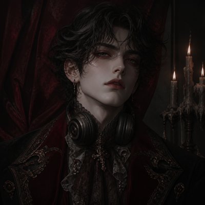 Vampirecore Aesthetic Discord profile picture example